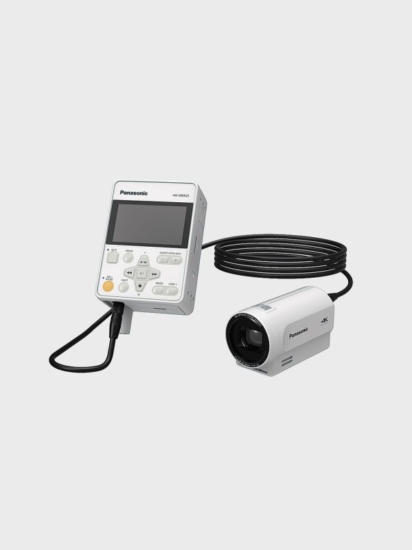telecamera panasonic ag-mdr25 montata su lampada di riunito odontoiatrico