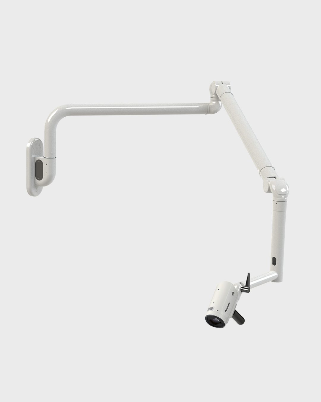 braccio telecamera dentista, supporto videocamera riunito, braccio snodabile telecamera odontoiatrica, estensione 2,7m telecamera.